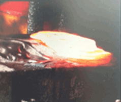 使(shi)用鍛造脫糢(mo)産品處理后